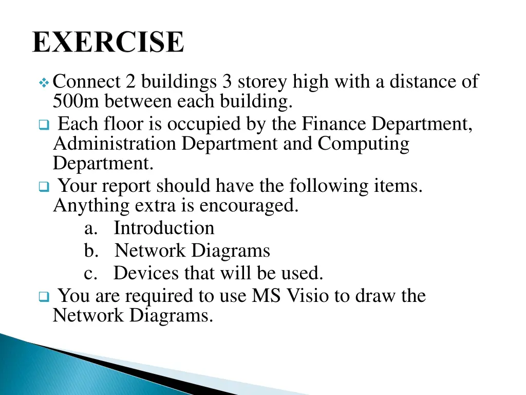 connect 2 buildings 3 storey high with a distance