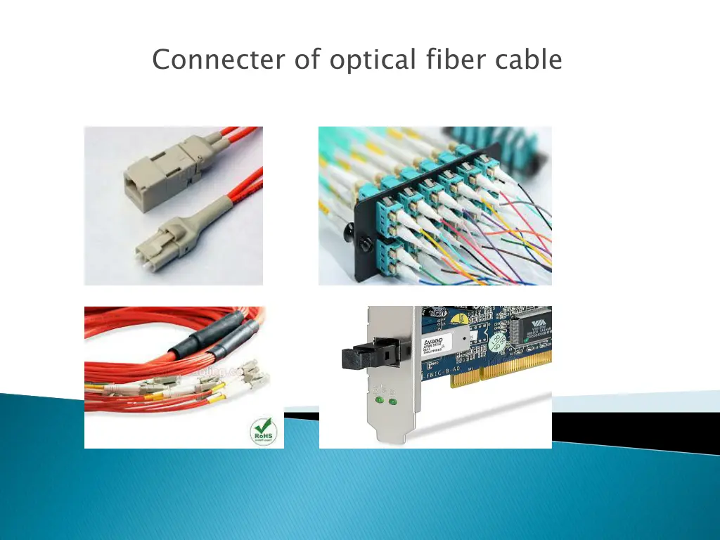 connecter of optical fiber cable