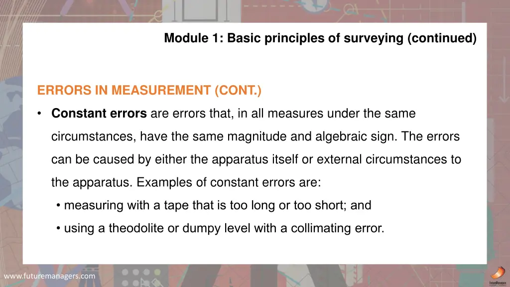 module 1 basic principles of surveying continued 7