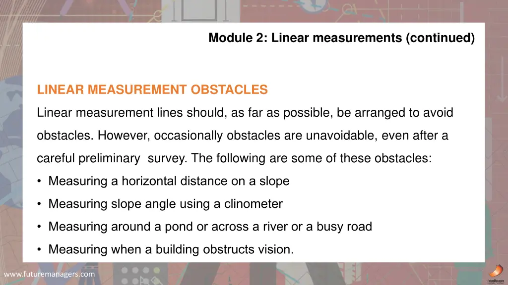 module 2 linear measurements continued 1