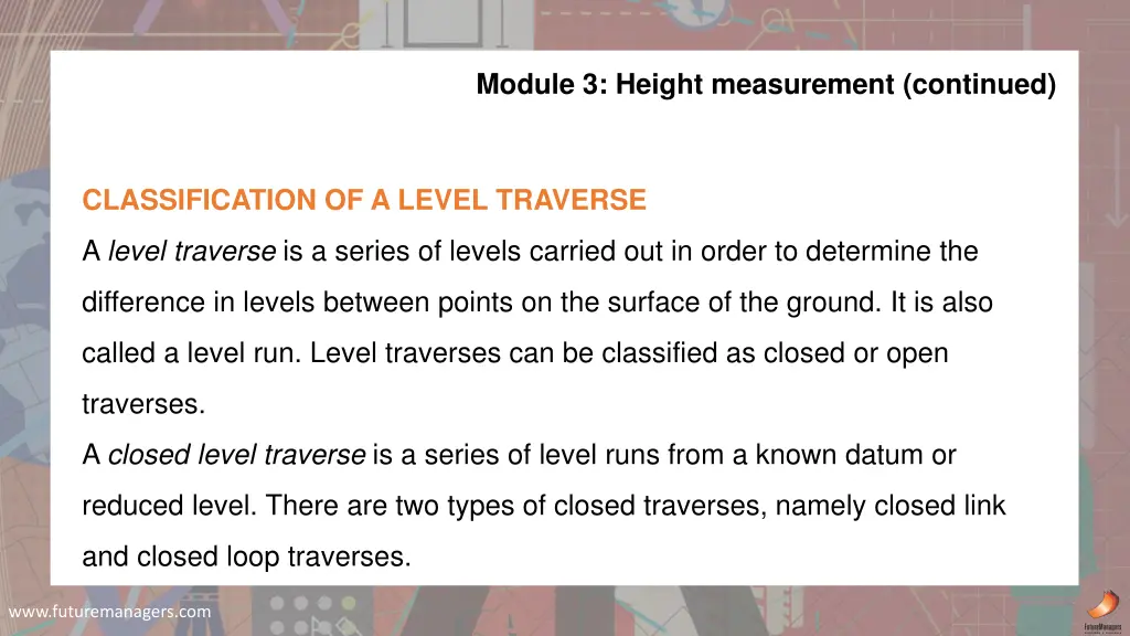 module 3 height measurement continued 10