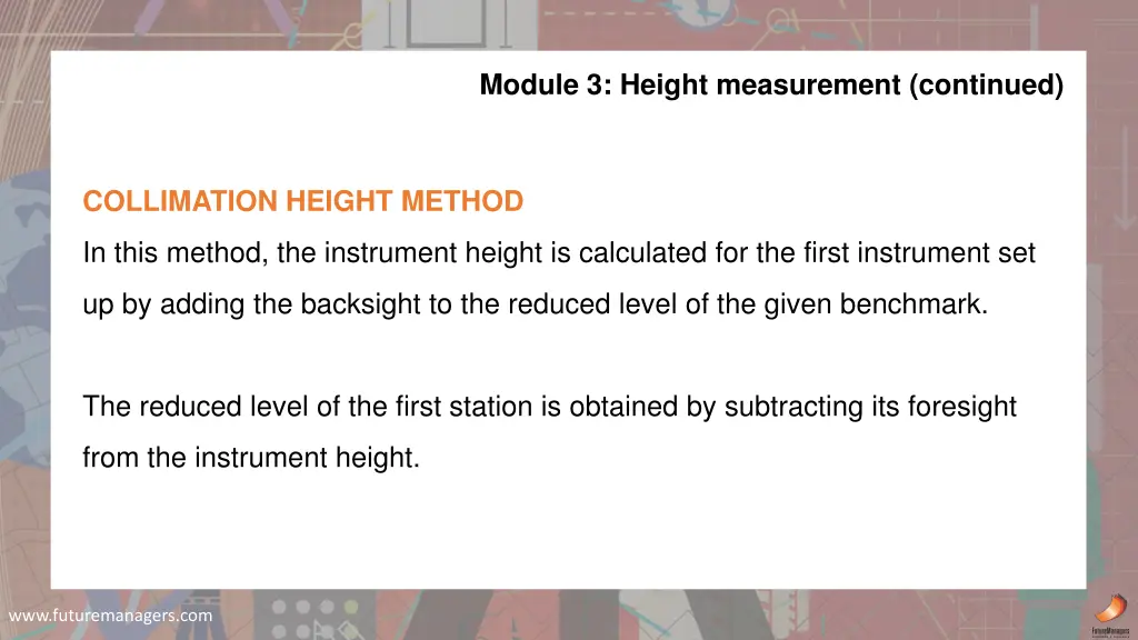 module 3 height measurement continued 15