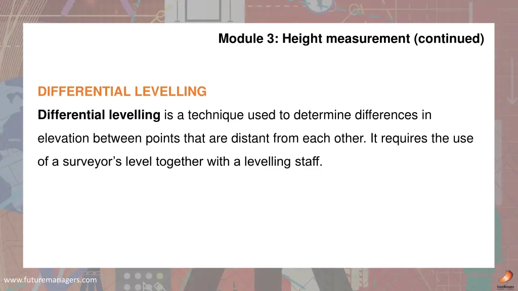 module 3 height measurement continued 2