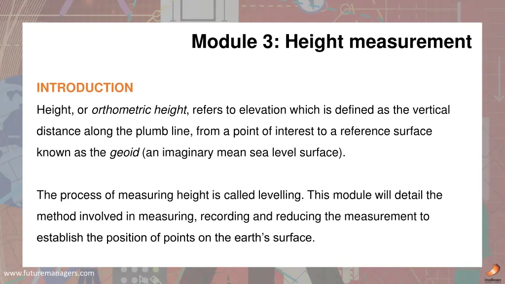 module 3 height measurement