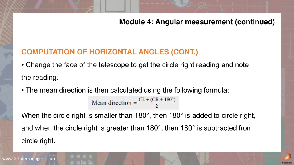 module 4 angular measurement continued 8