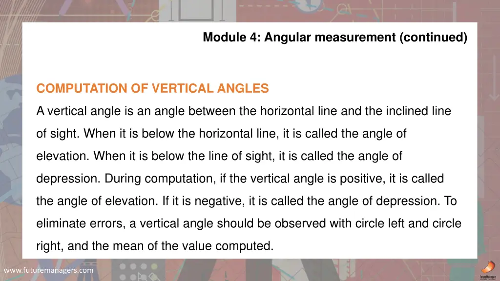 module 4 angular measurement continued 9