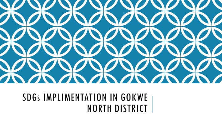 sdg s implimentation in gokwe