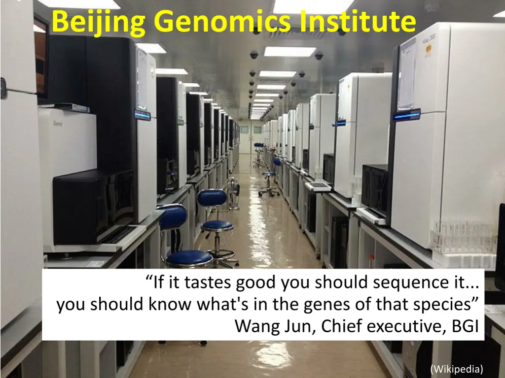 beijing genomics institute