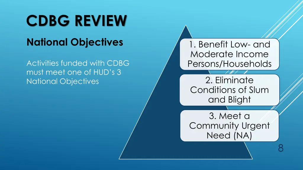 cdbg review