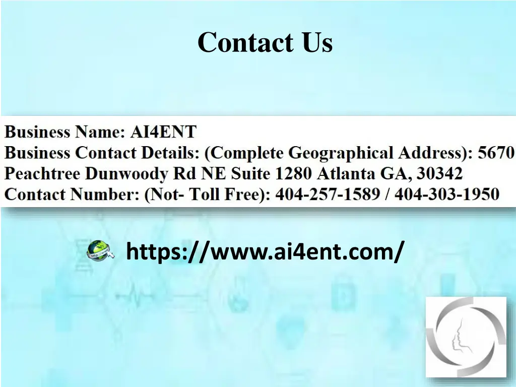 contact us