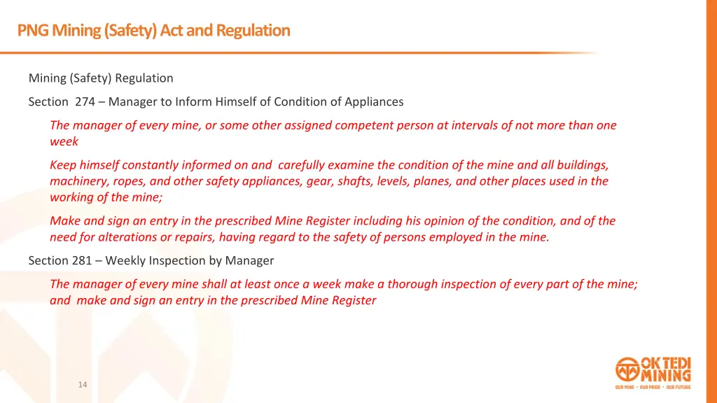 png mining safety act and regulation 4