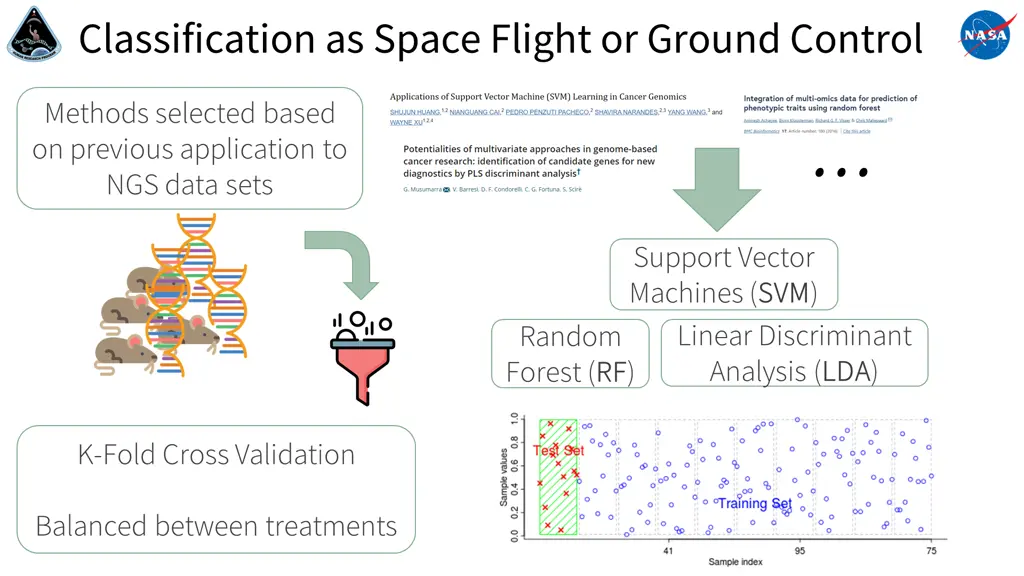 classification as space flight or ground control