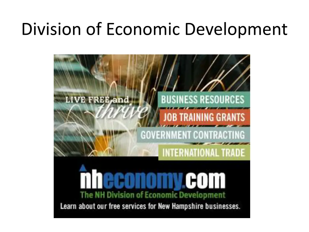 division of economic development