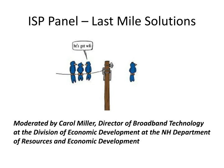 isp panel last mile solutions