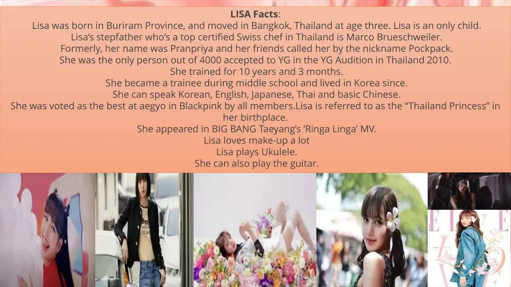 lisa facts