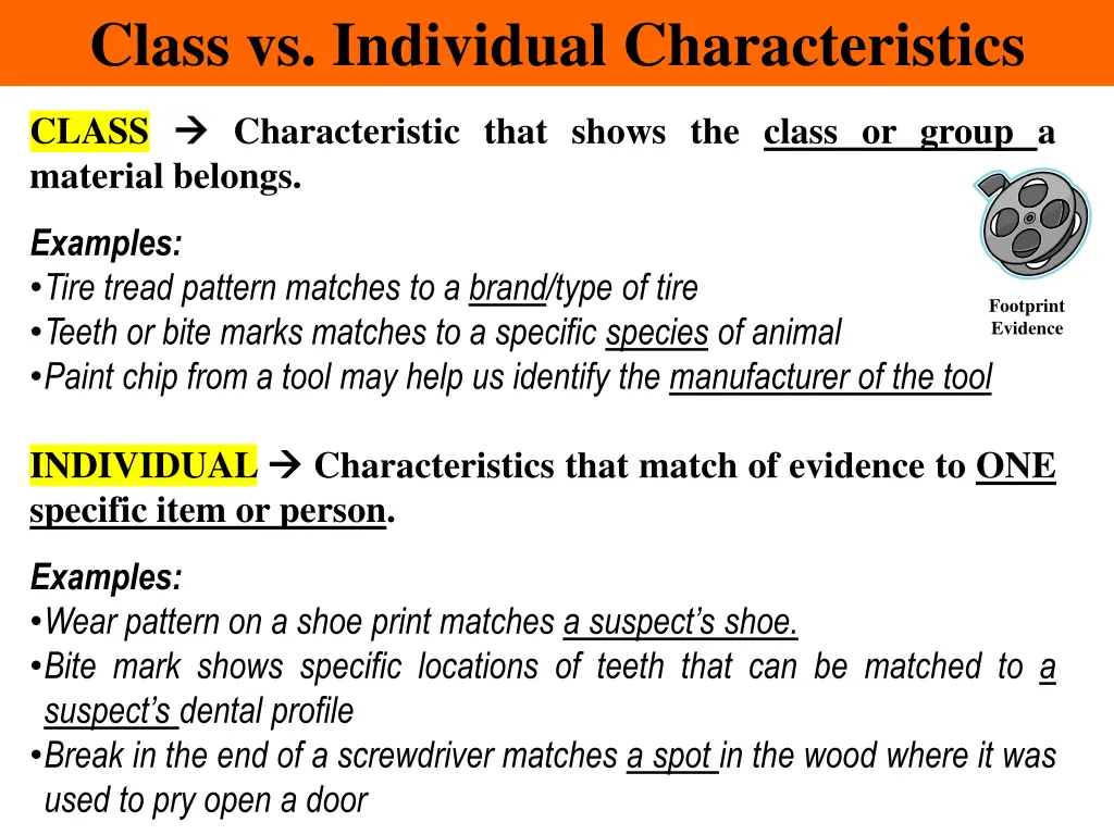class vs individual characteristics
