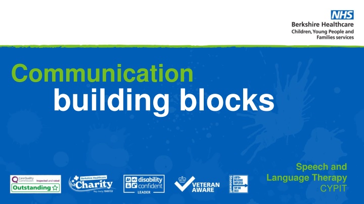 communication building blocks