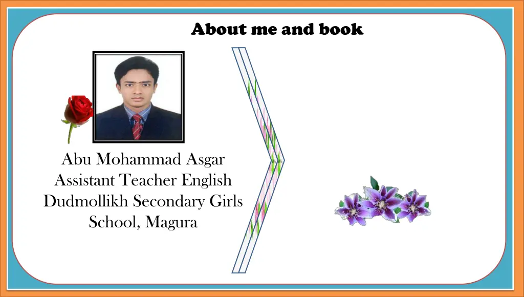 about me and book