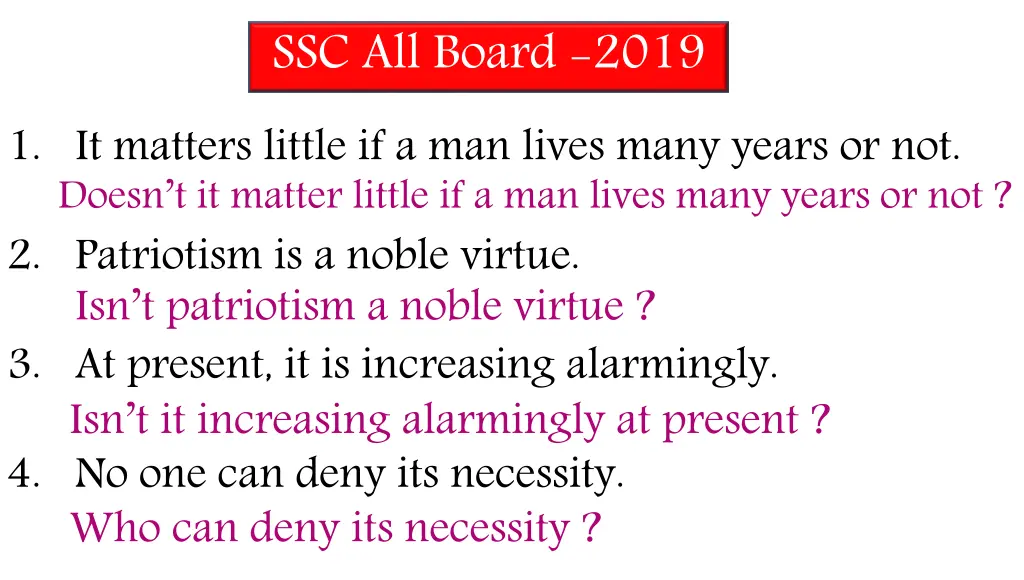 ssc all board 2019