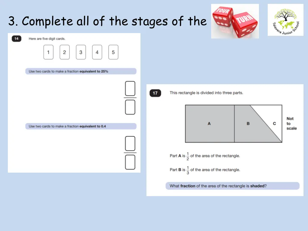 3 complete all of the stages of the problem 2