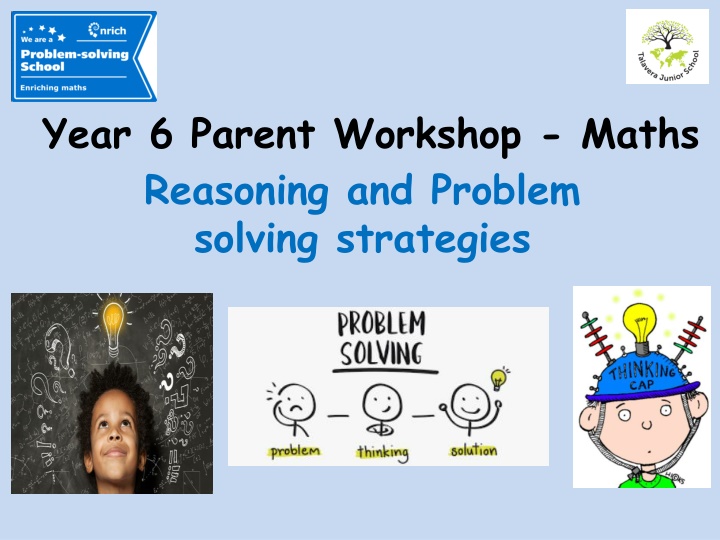 year 6 parent workshop maths reasoning