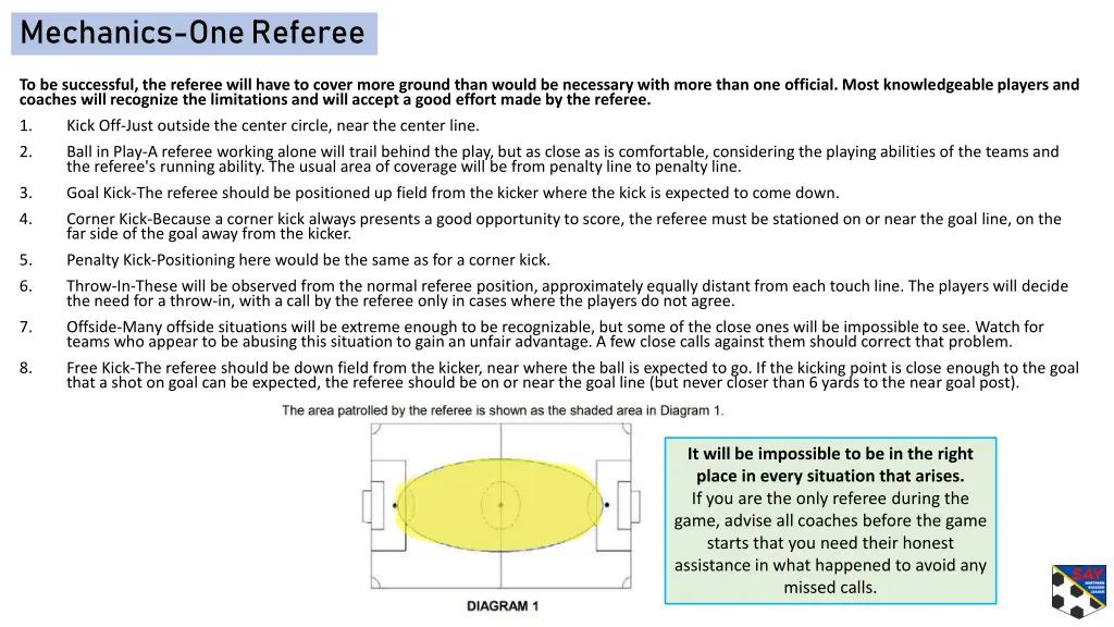 mechanics one referee