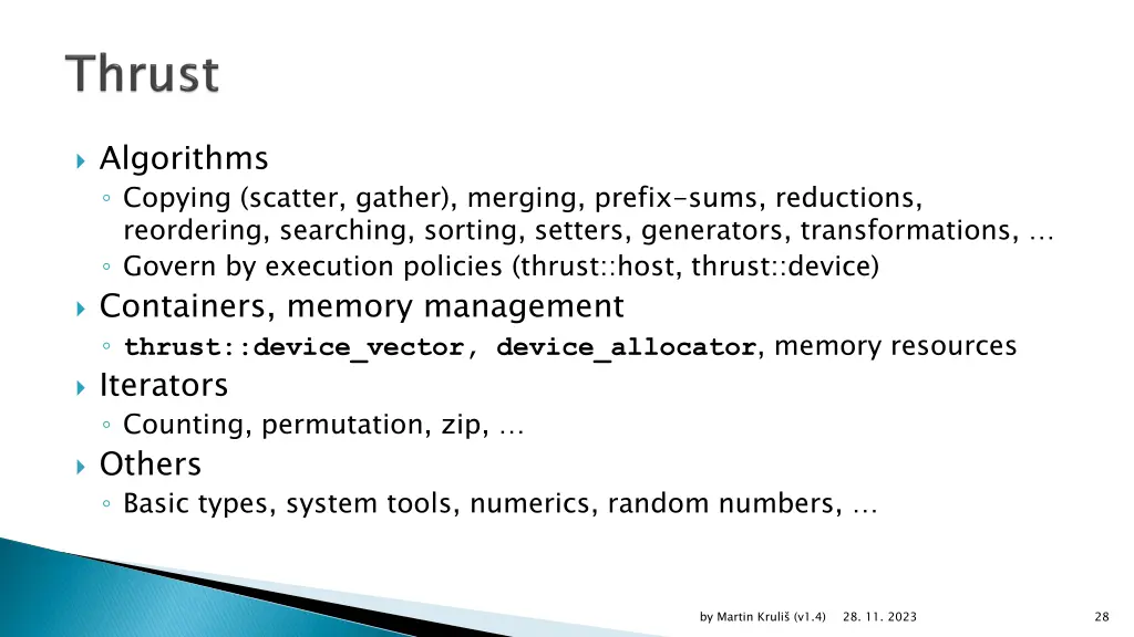 algorithms copying scatter gather merging prefix