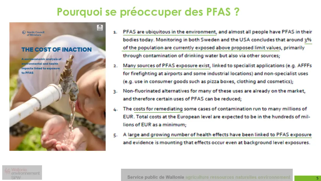 pourquoi se pr occuper des pfas