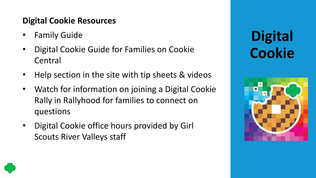 digital cookie resources family guide digital