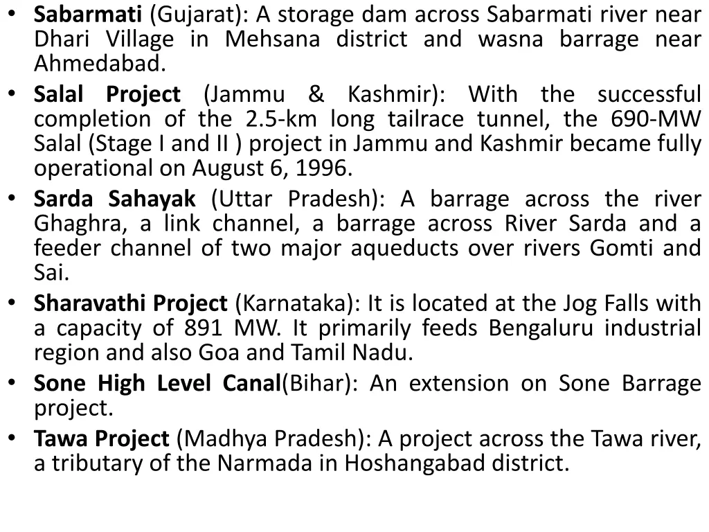 sabarmati gujarat a storage dam across sabarmati