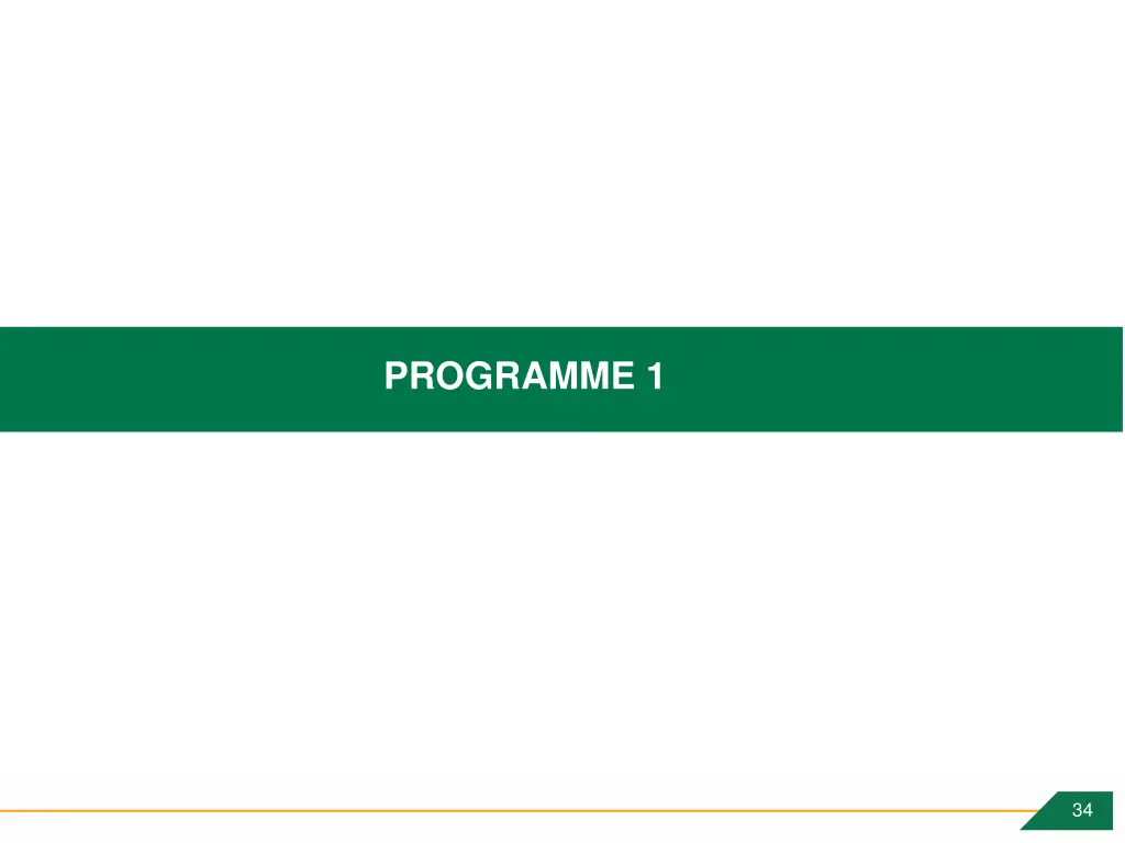 programme 1