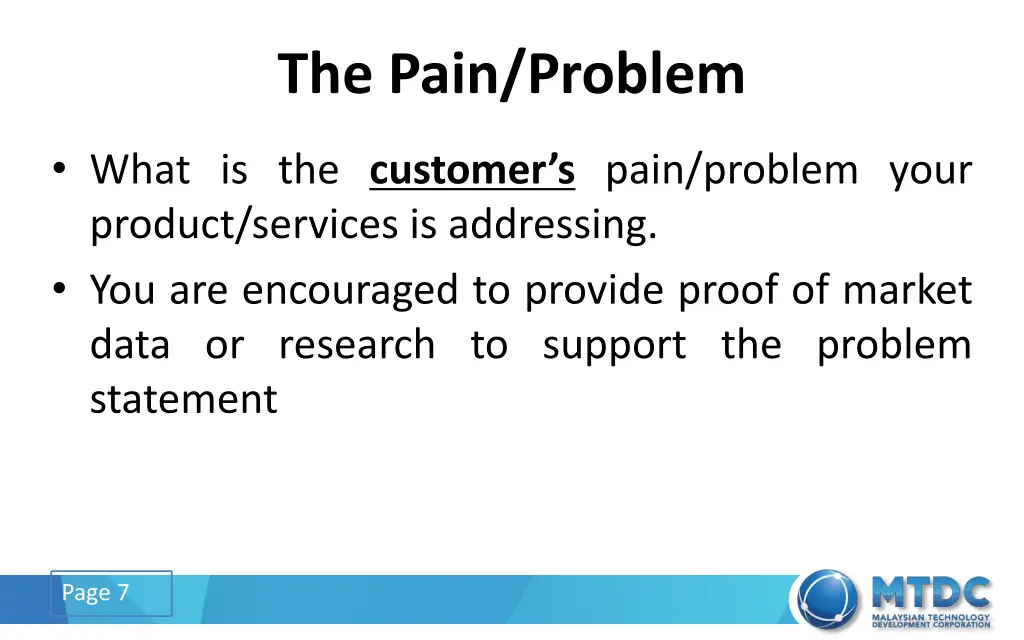 the pain problem