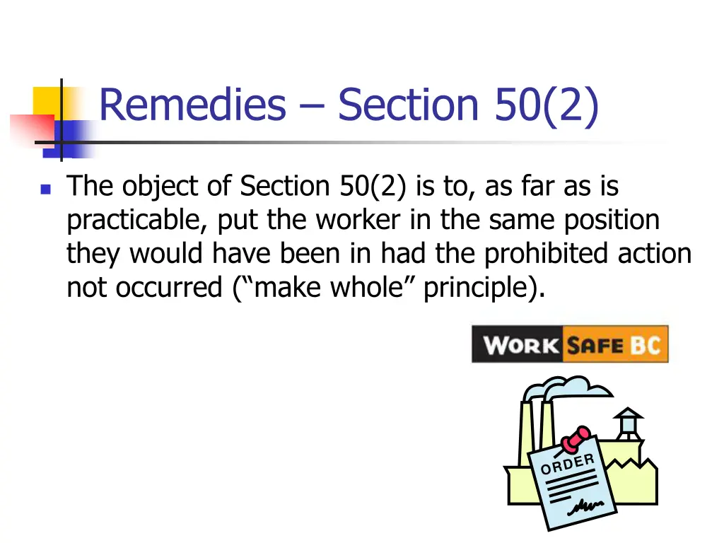 remedies section 50 2