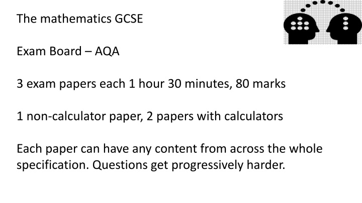 the mathematics gcse