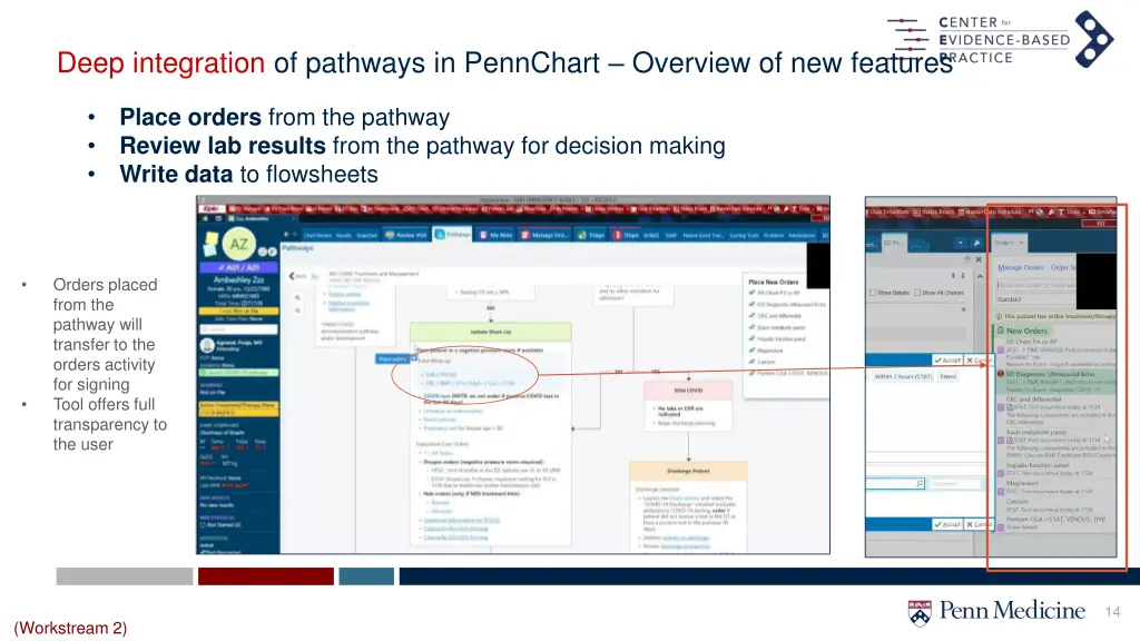 deep integration of pathways in pennchart