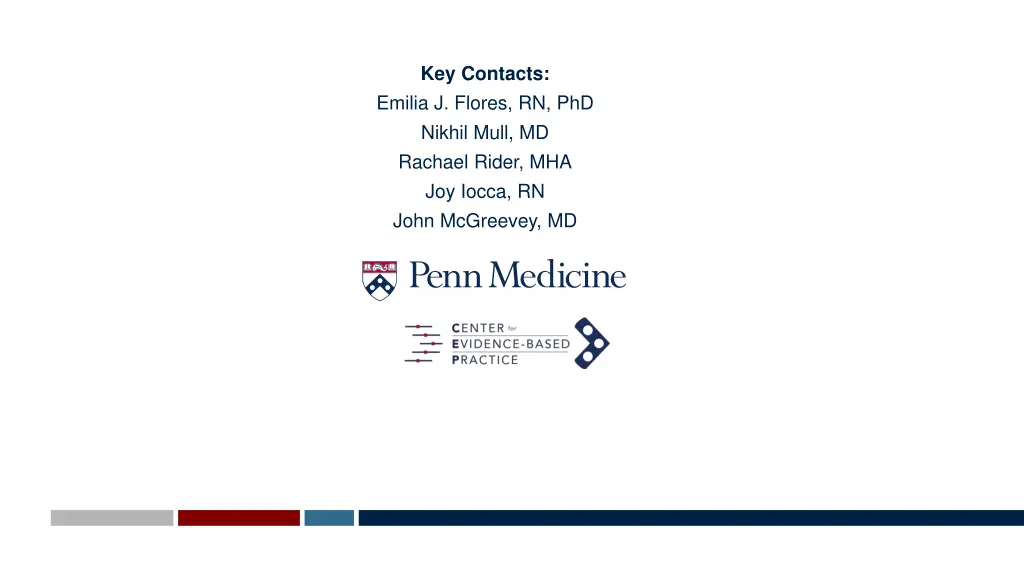 key contacts emilia j flores rn phd nikhil mull