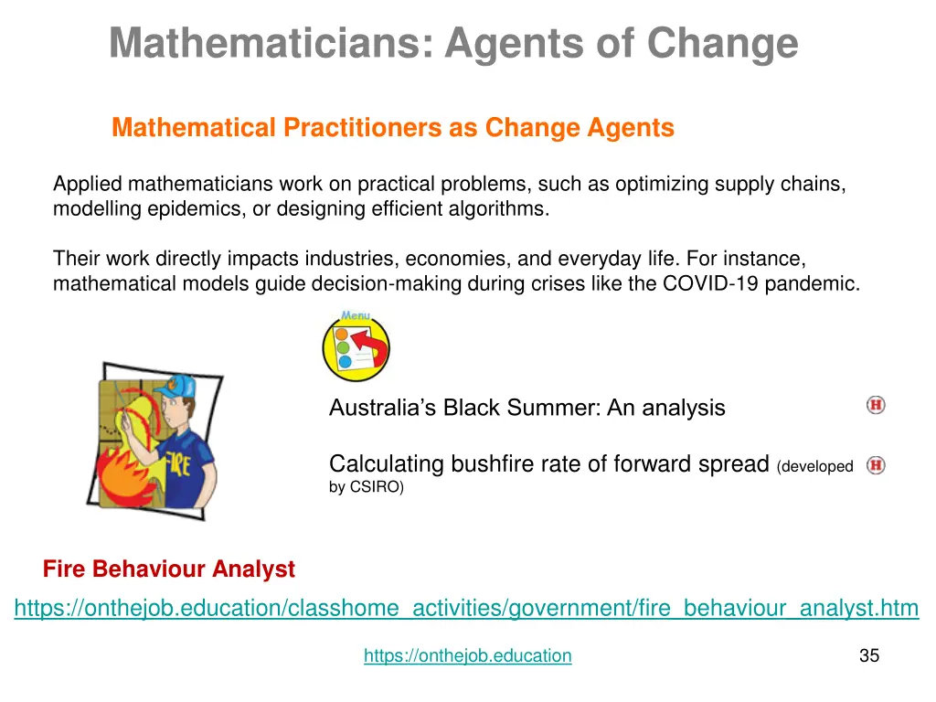 mathematicians agents of change 10