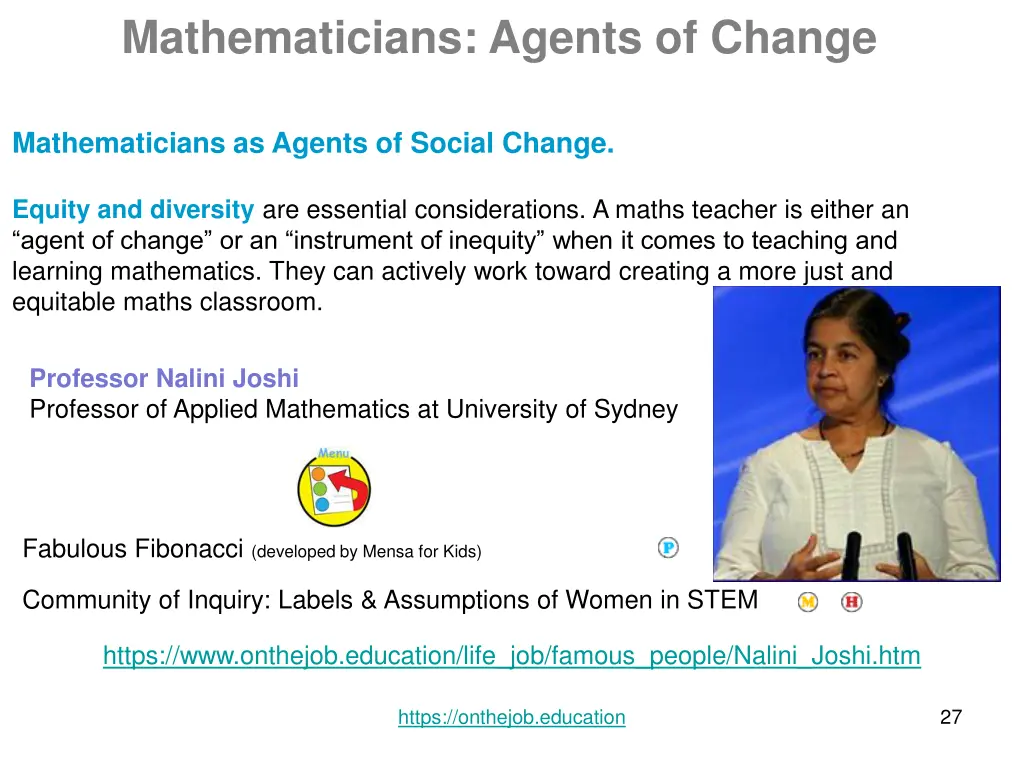 mathematicians agents of change 5