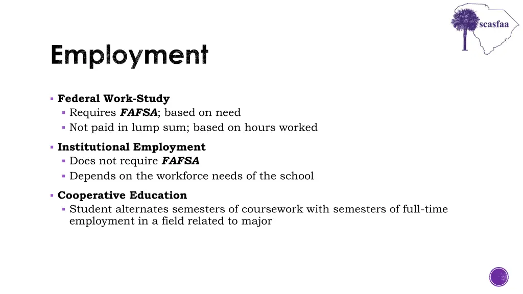 employment