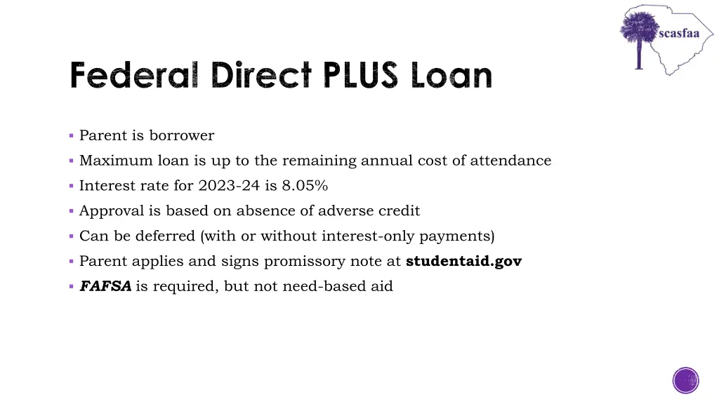 federal direct plus loan