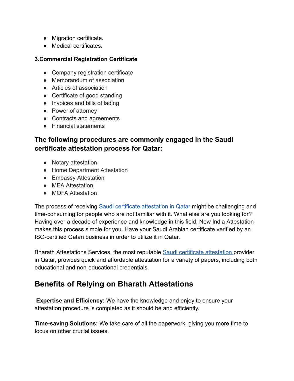 migration certificate medical certificates