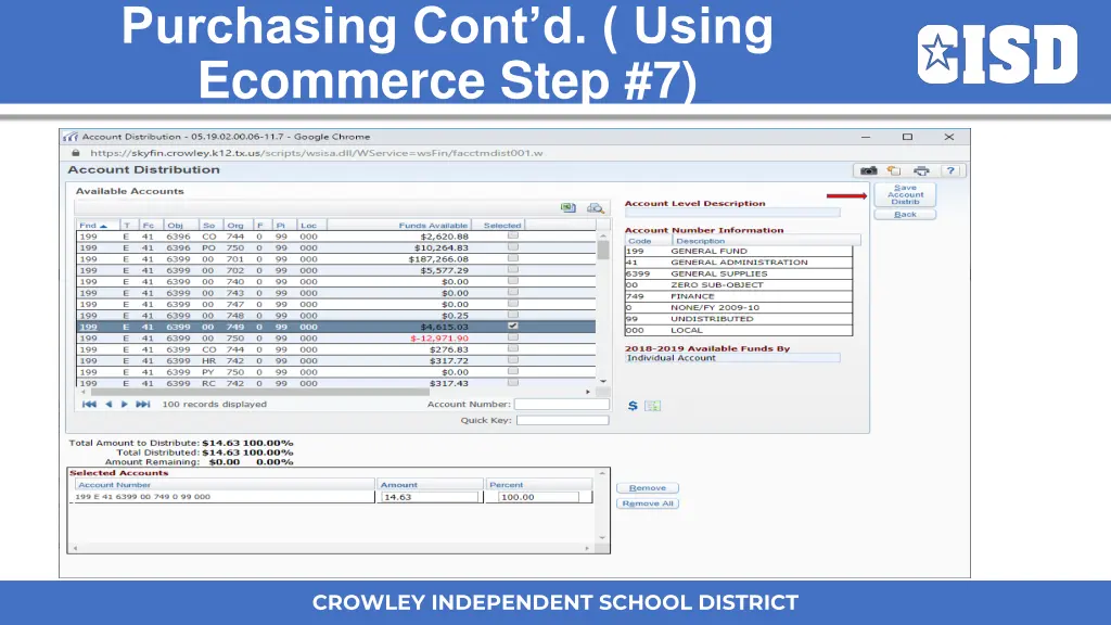 purchasing cont d using ecommerce step 7
