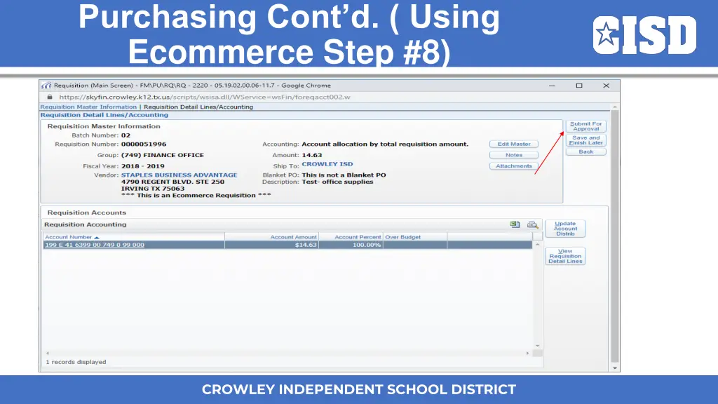 purchasing cont d using ecommerce step 8