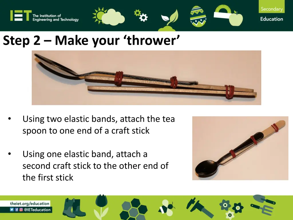 step 2 make your thrower