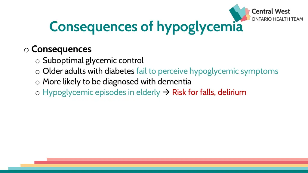 consequences of hypoglycemia