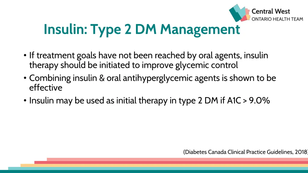 insulin type 2 dm management