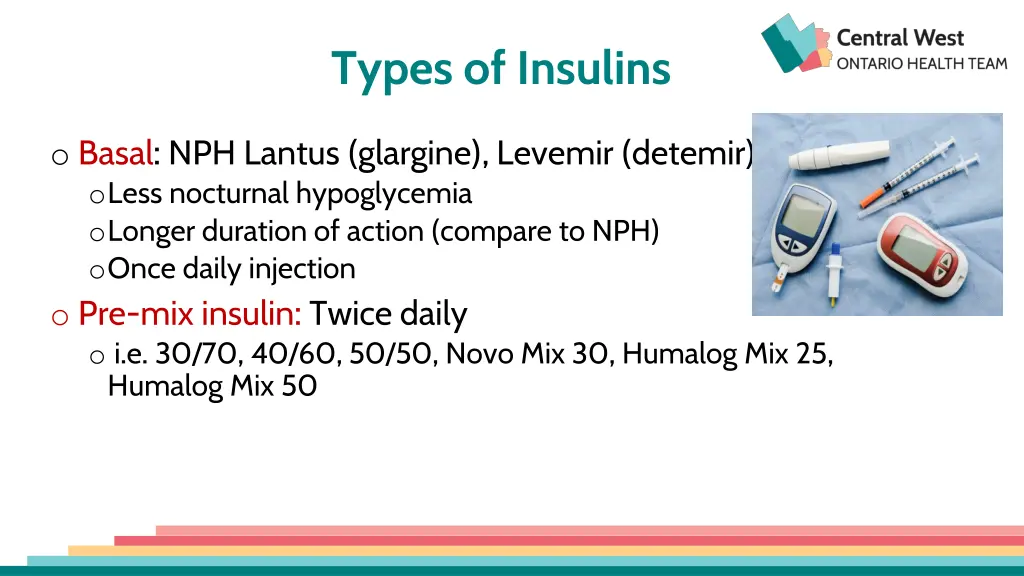 types of insulins 1