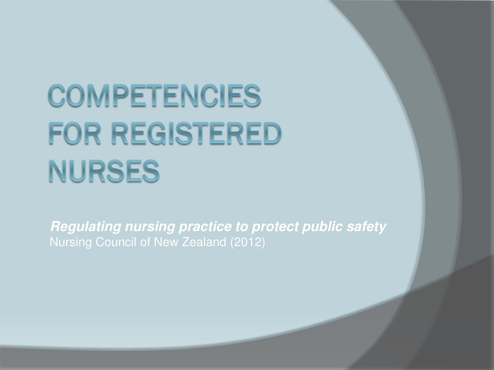 competencies competencies for registered