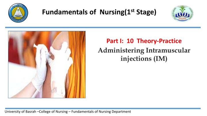 fundamentals of nursing 1 st stage