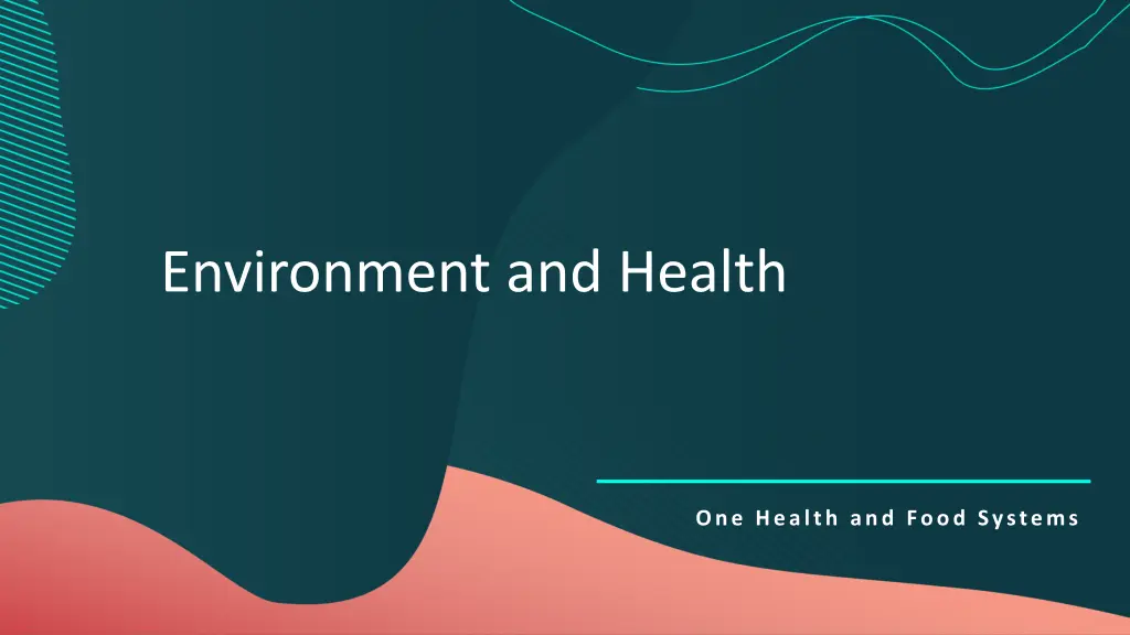 environment and health